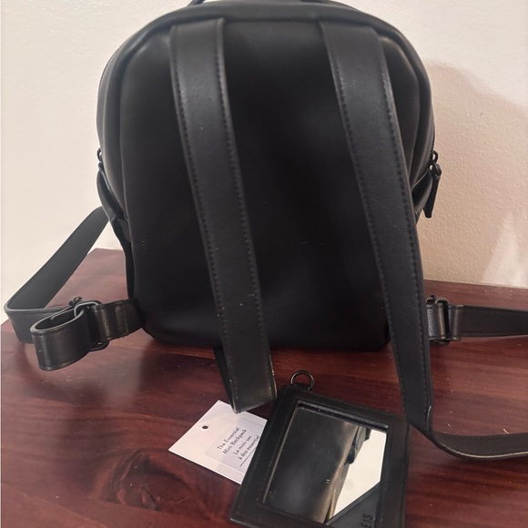 BEIS Black Mini Backpack - Picture 2 of 3